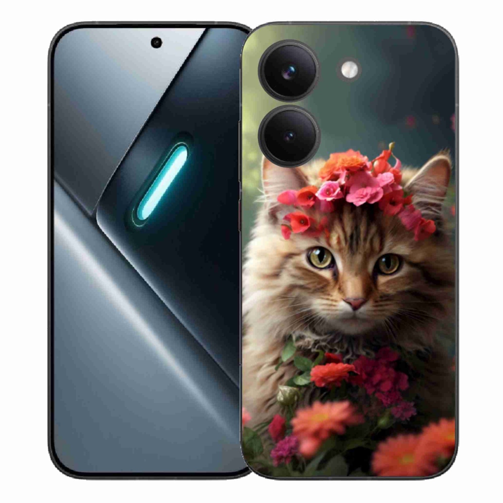 Gélový kryt mmCase na Xiaomi Poco X8 Pro - mačacia princezná