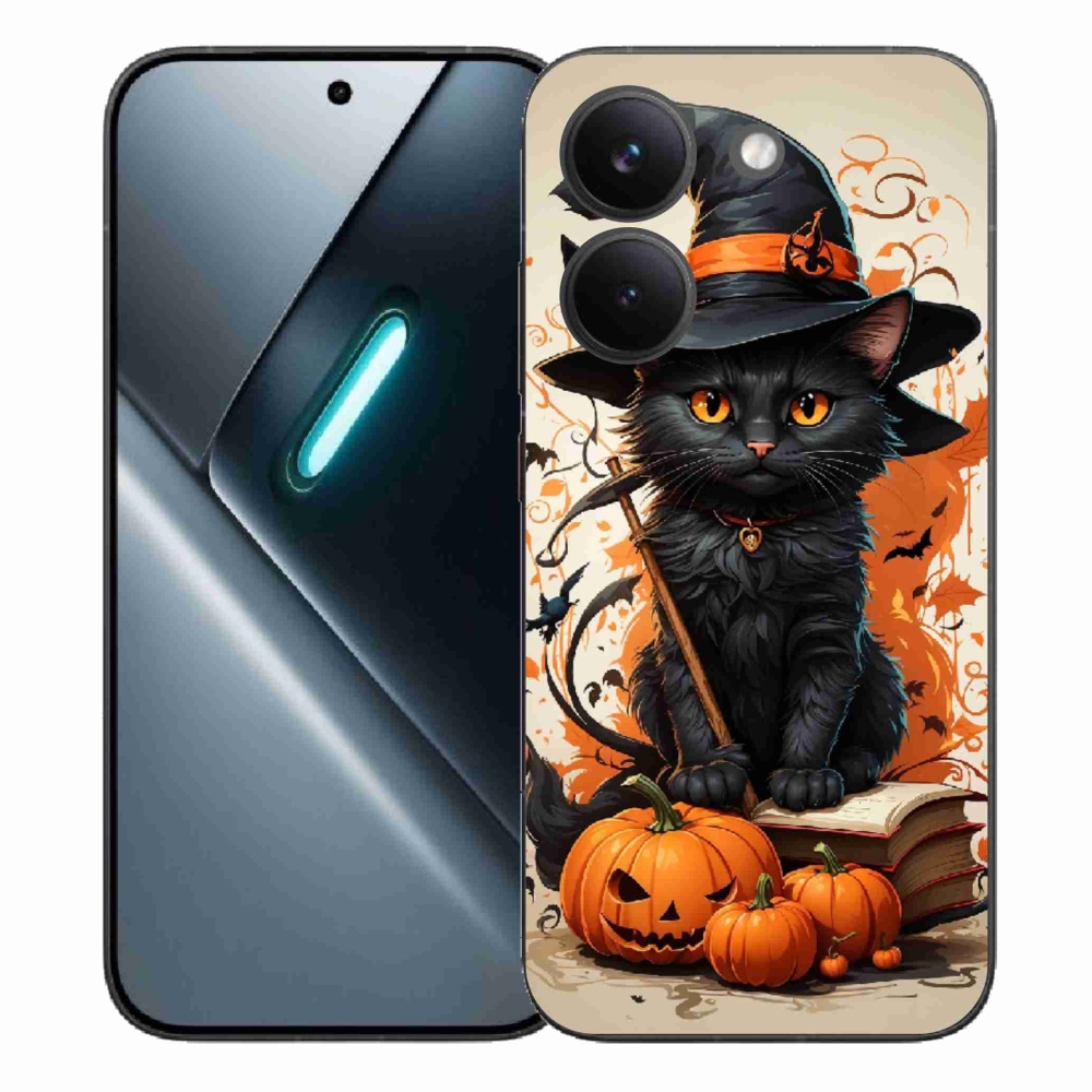 Gélový kryt mmCase na Xiaomi Poco X8 Pro - kocúr čarodejník