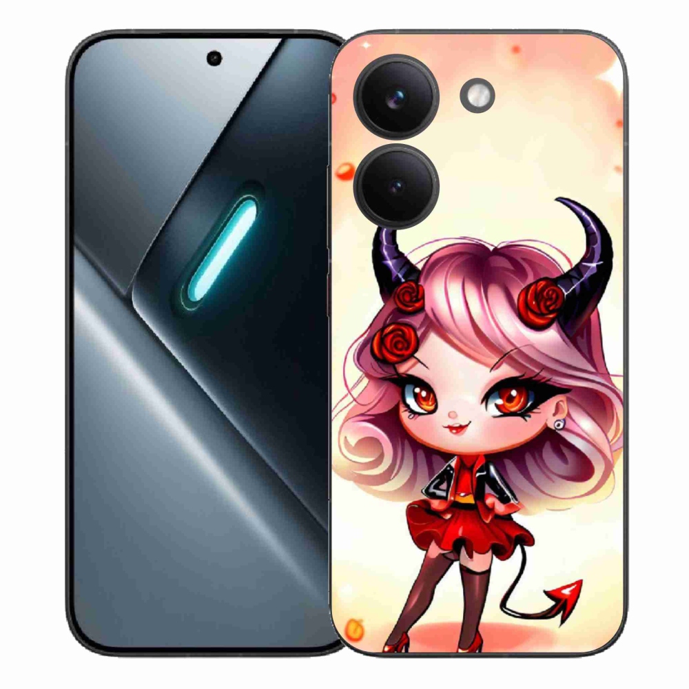 Gélový kryt mmCase na Xiaomi Poco X8 Pro - kreslená čertica