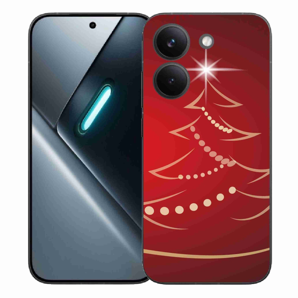 Gélový kryt mmCase na Xiaomi Poco X8 Pro - kreslený vianočný stromček