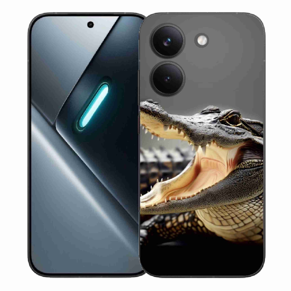 Gélový kryt mmCase na Xiaomi Poco X8 Pro - krokodíl