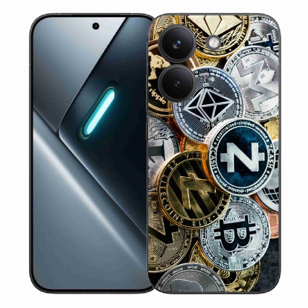 Gélový kryt mmCase na Xiaomi Poco X8 Pro - kryptomeny