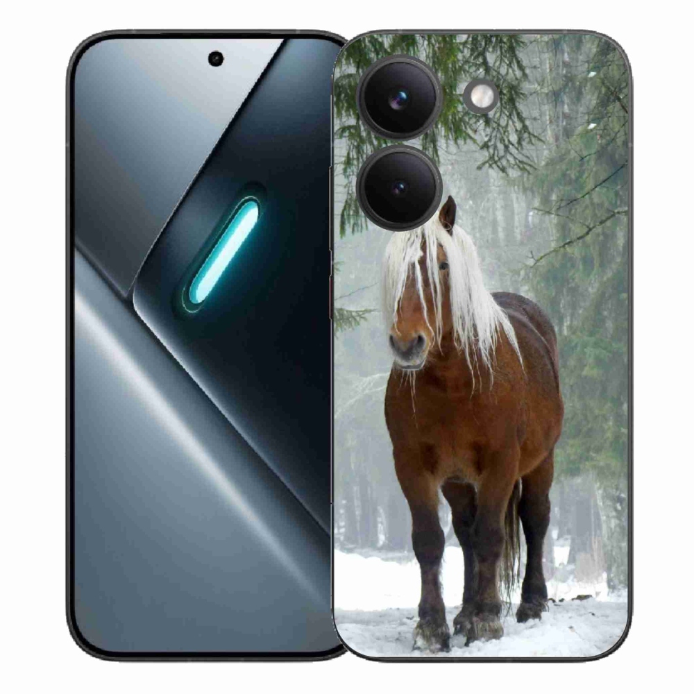 Gélový kryt mmCase na Xiaomi Poco X8 Pro - kôň v lese