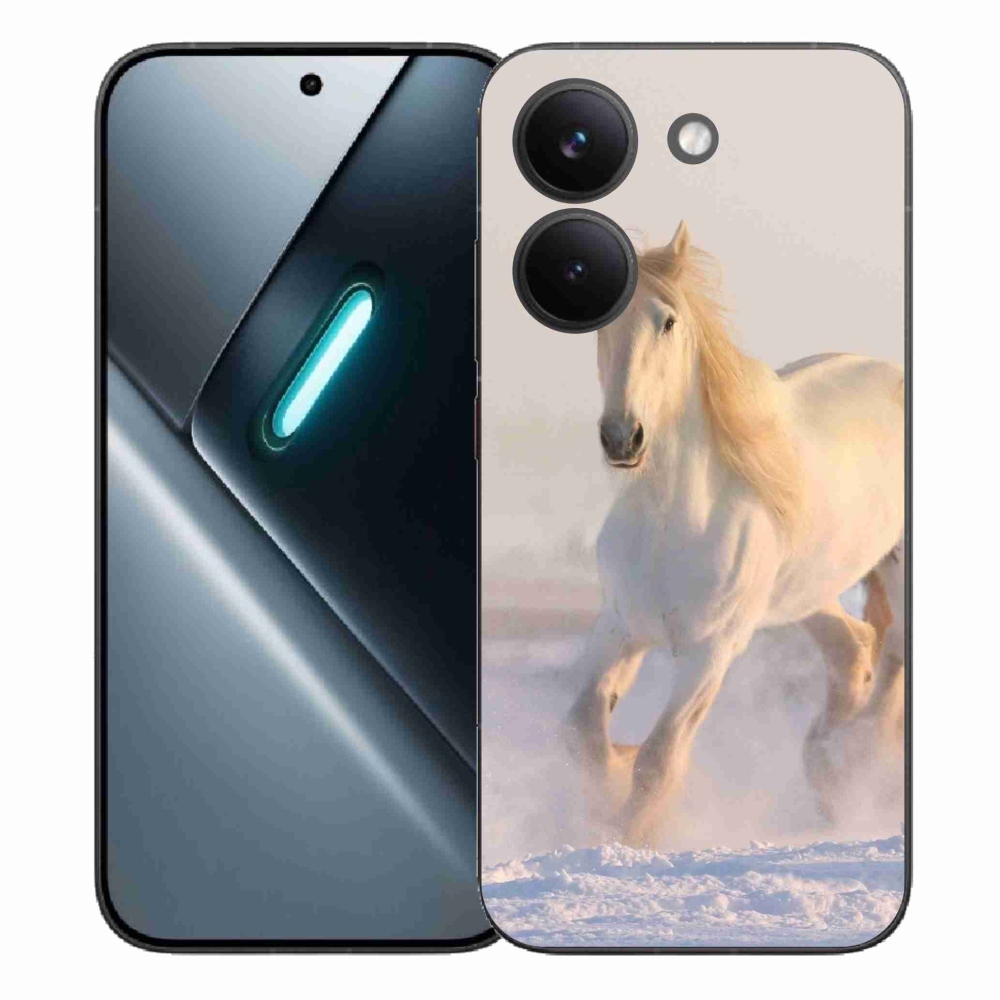 Gélový kryt mmCase na Xiaomi Poco X8 Pro - kôň v snehu