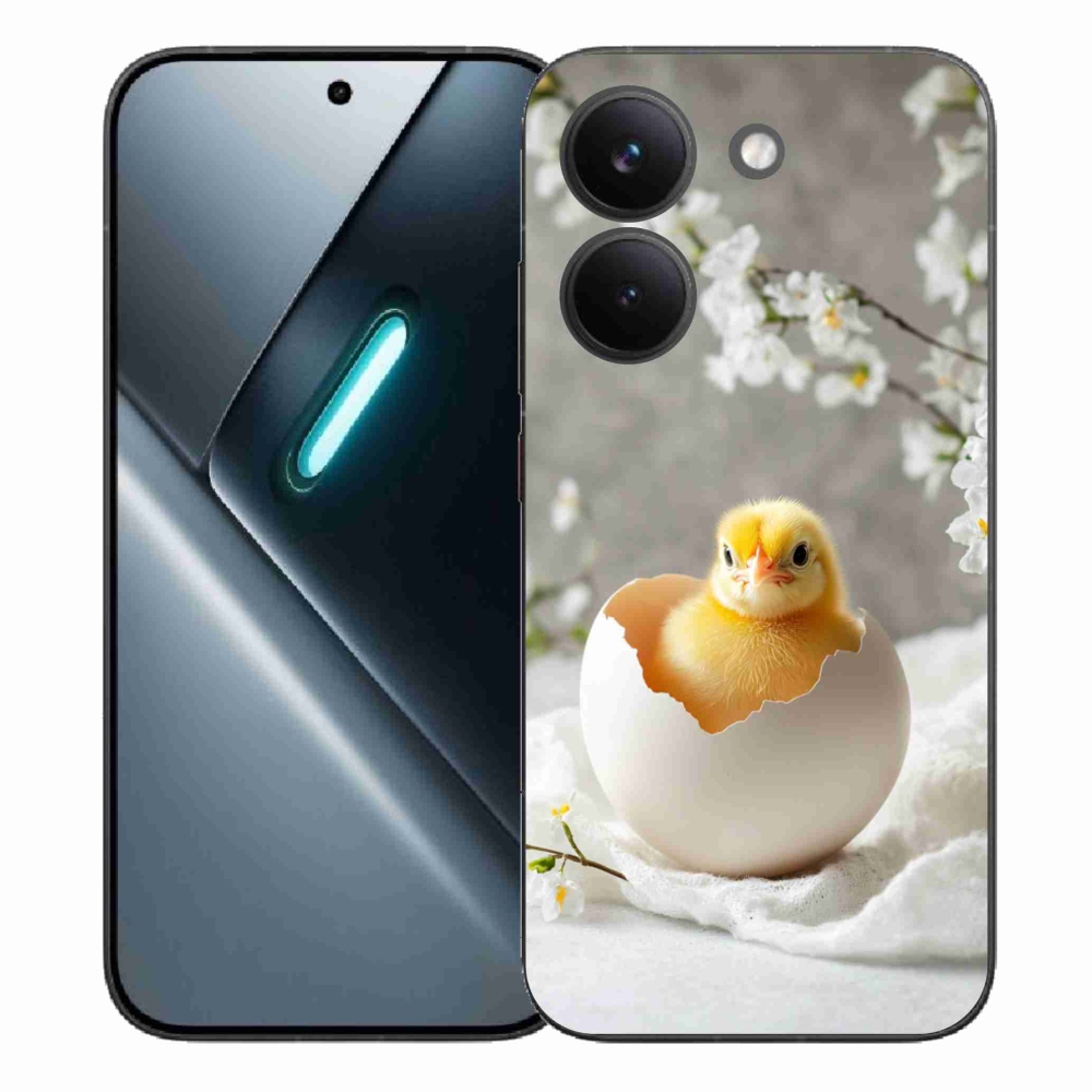 Gélový kryt mmCase na Xiaomi Poco X8 Pro - kuriatko