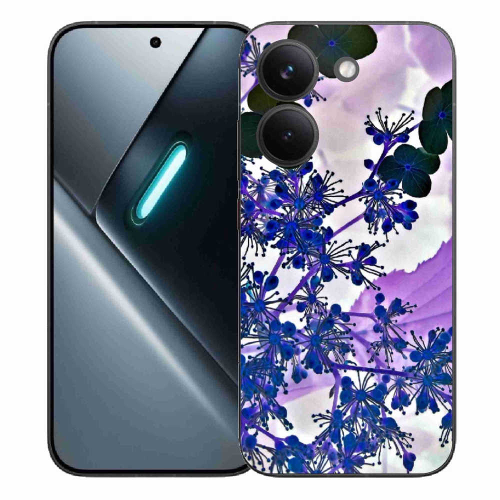 Gélový kryt mmCase na Xiaomi Poco X8 Pro - kvet hortenzie