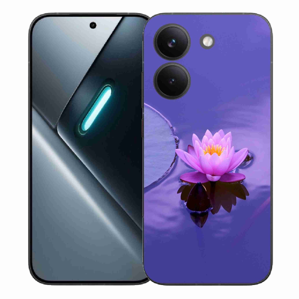 Gélový kryt mmCase na Xiaomi Poco X8 Pro - kvet na hladine