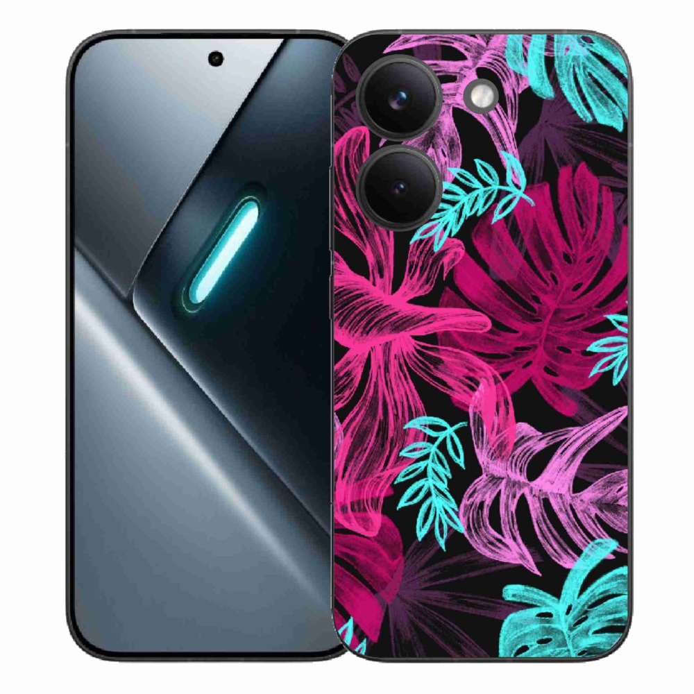 Gélový kryt mmCase na Xiaomi Poco X8 Pro - kvety 1