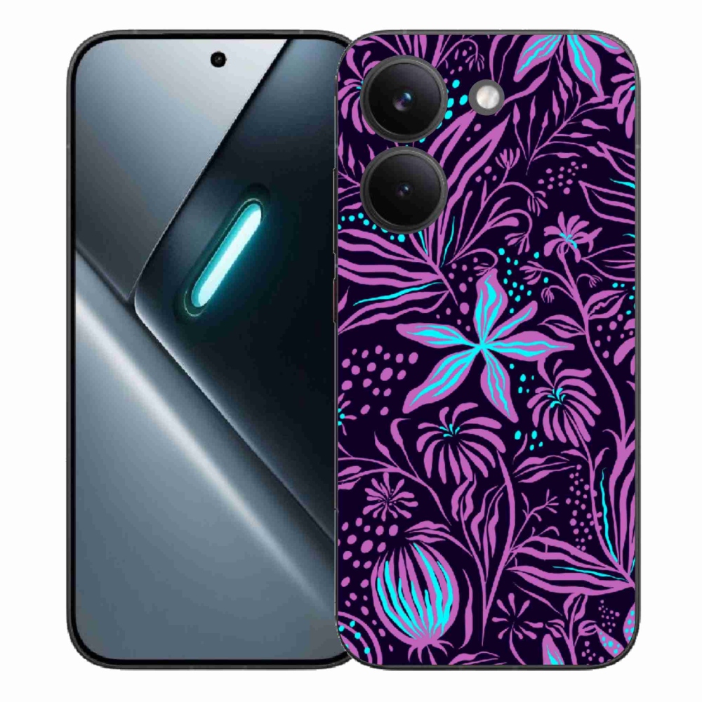 Gélový kryt mmCase na Xiaomi Poco X8 Pro - kvety 2