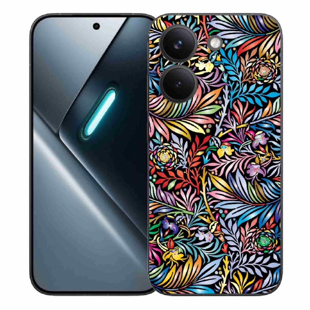 Gélový kryt mmCase na Xiaomi Poco X8 Pro - kvety 5