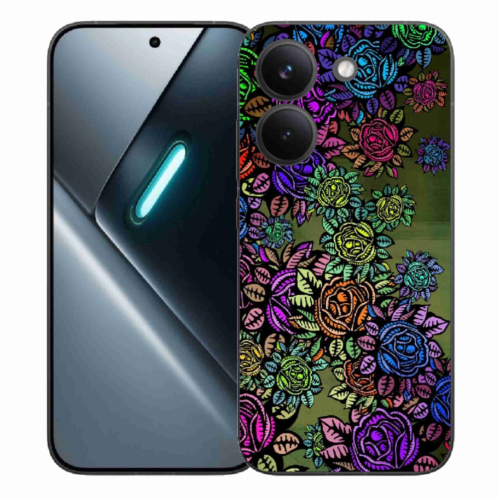 Gélový kryt mmCase na Xiaomi Poco X8 Pro - kvety 6