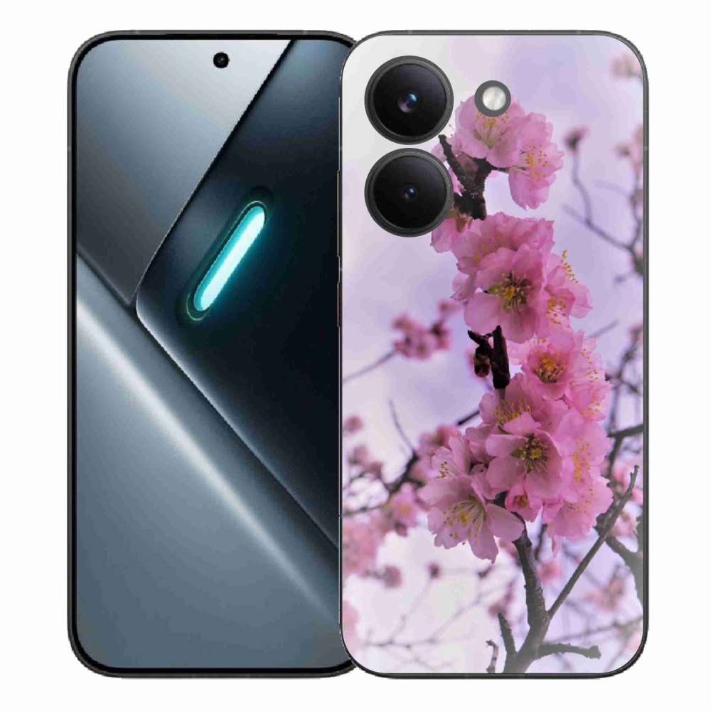 Gélový kryt mmCase na Xiaomi Poco X8 Pro - kvety 7