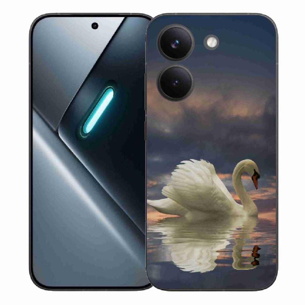 Gélový kryt mmCase na Xiaomi Poco X8 Pro - labuť