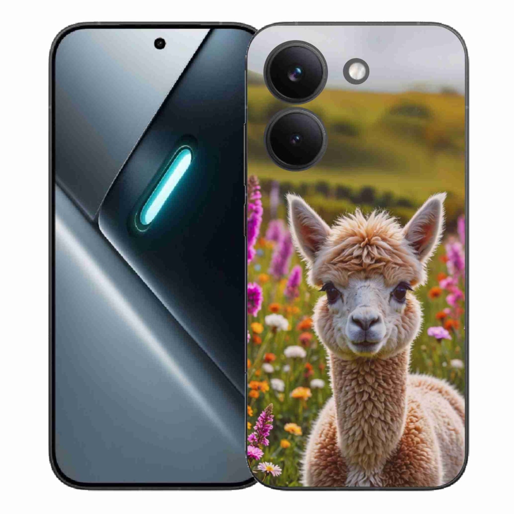 Gélový kryt mmCase na Xiaomi Poco X8 Pro - lama na lúke
