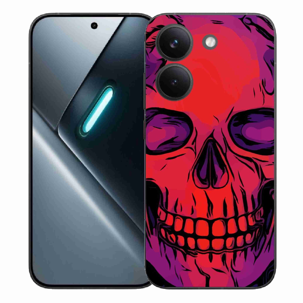 Gélový kryt mmCase na Xiaomi Poco X8 Pro - lebka