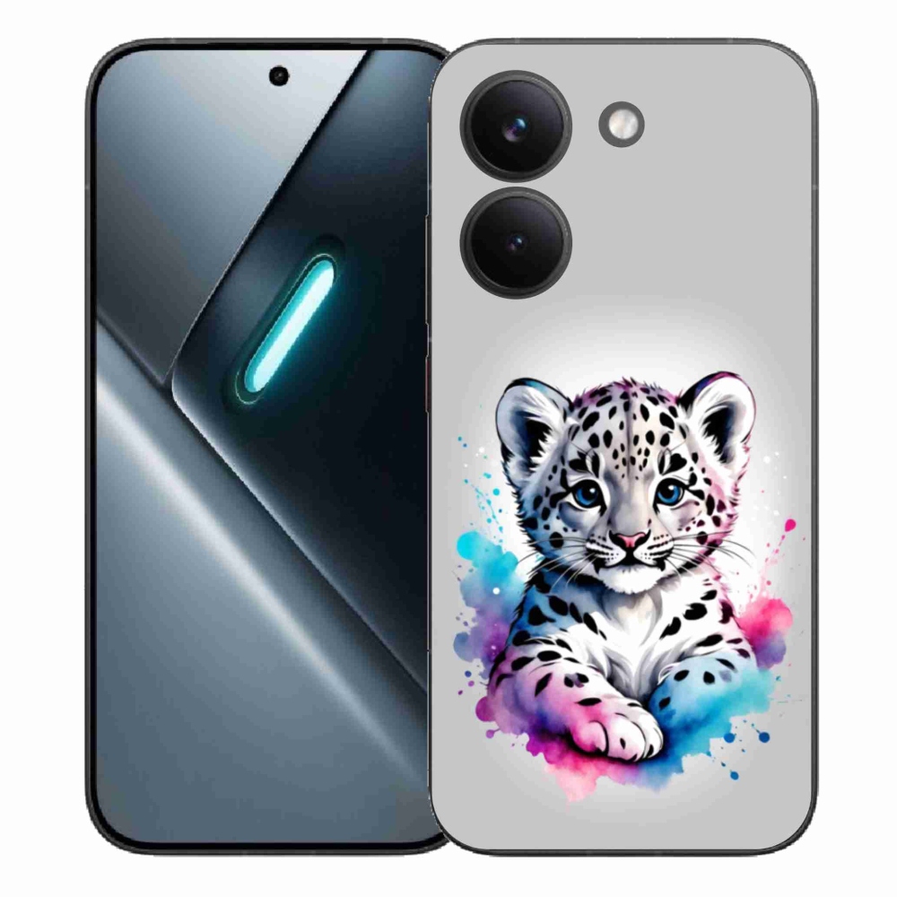 Gélový kryt mmCase na Xiaomi Poco X8 Pro - leopardie mláďa