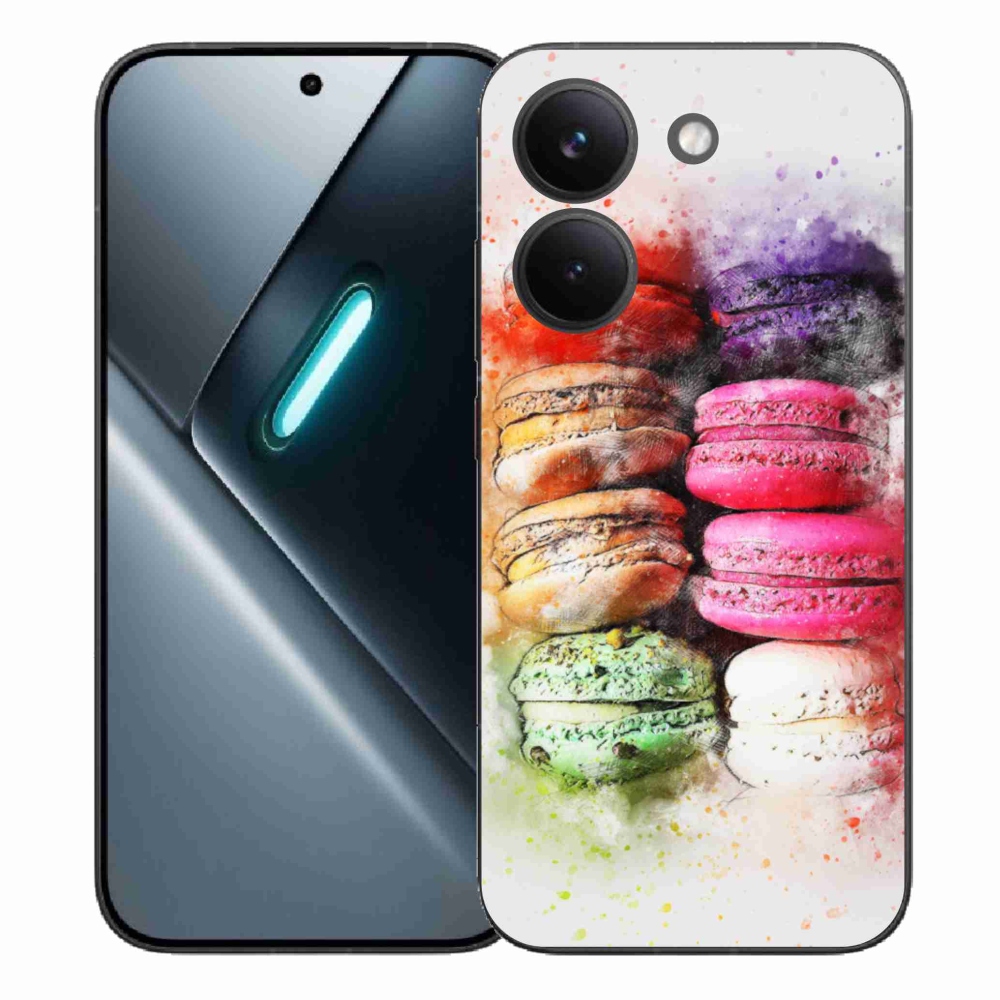 Gélový kryt mmCase na Xiaomi Poco X8 Pro - makrónky