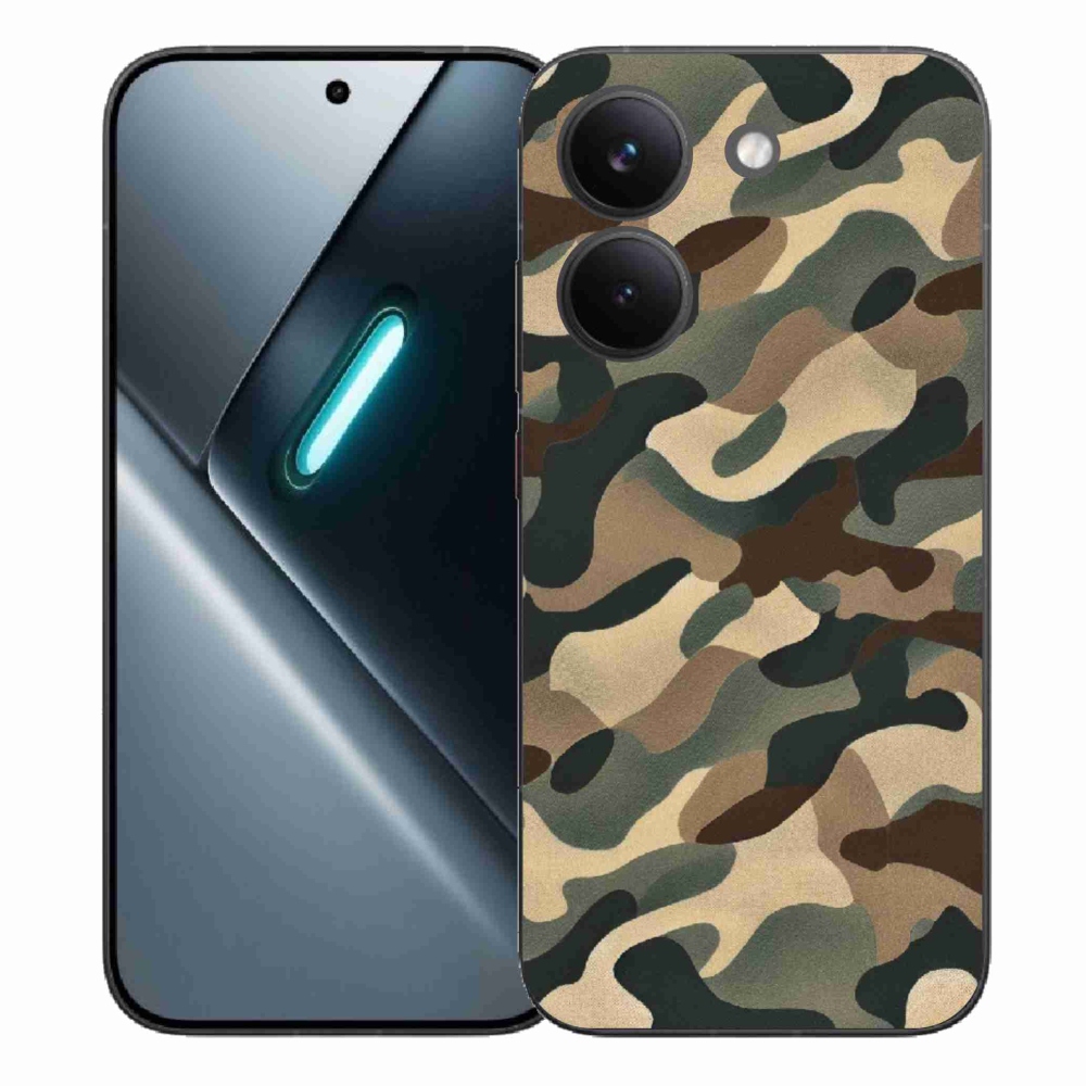 Gélový kryt mmCase na Xiaomi Poco X8 Pro - maskáčový vzor 11