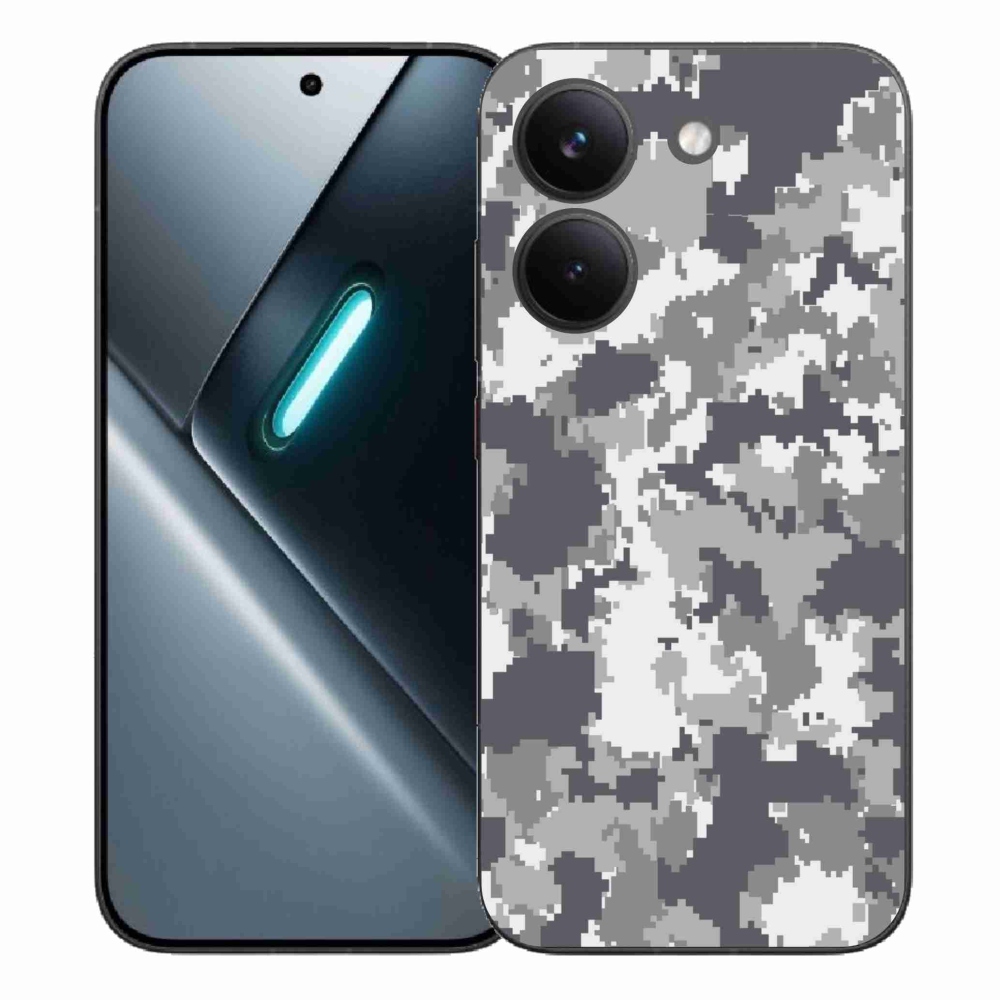 Gélový kryt mmCase na Xiaomi Poco X8 Pro - maskáčový vzor 2