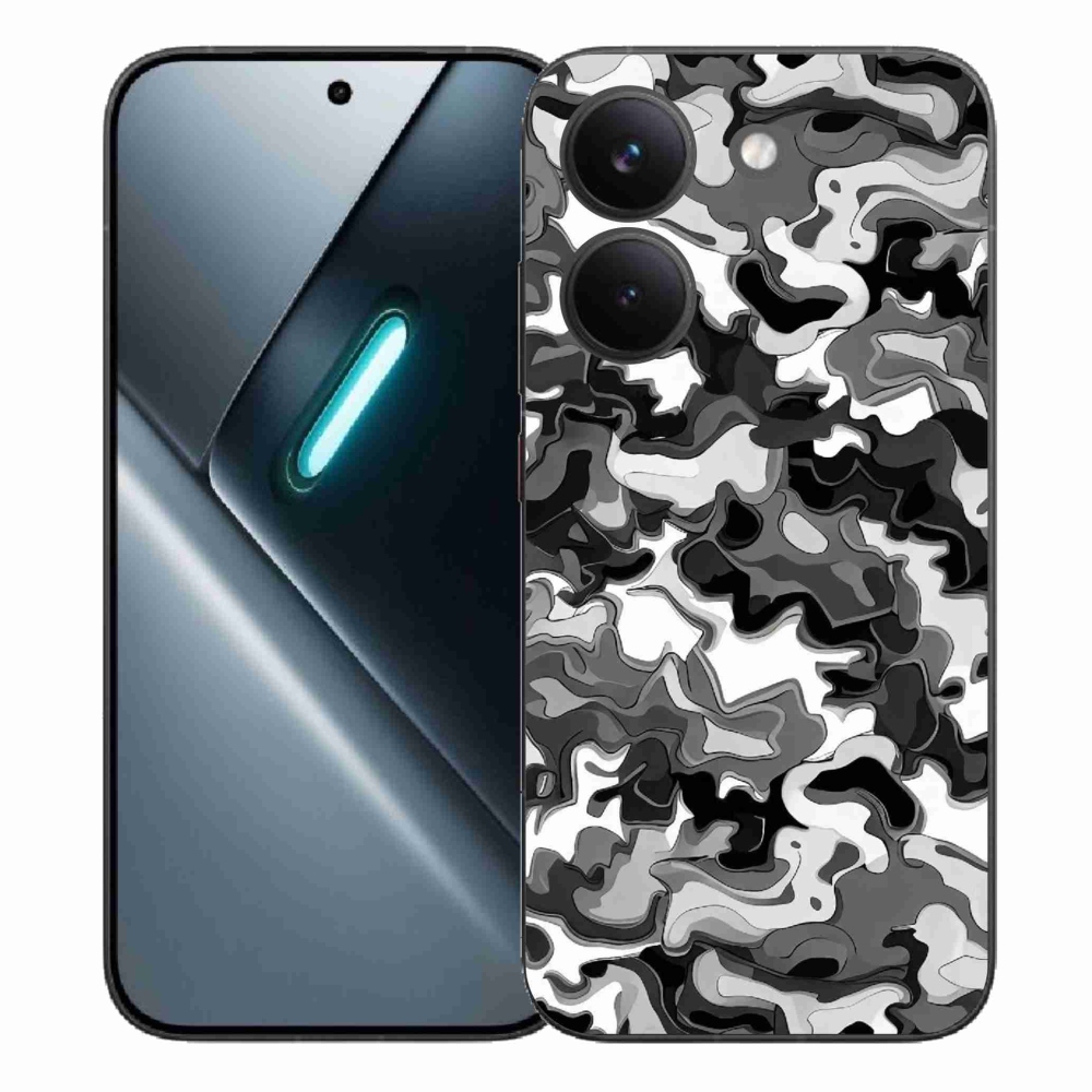 Gélový kryt mmCase na Xiaomi Poco X8 Pro - maskáčový vzor 3