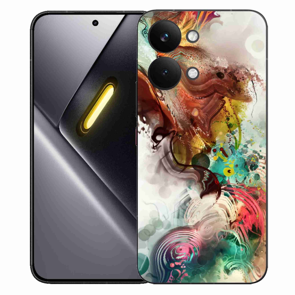 Gélový kryt mmCase na Xiaomi Poco X8 Pro Max - abstrakt 1