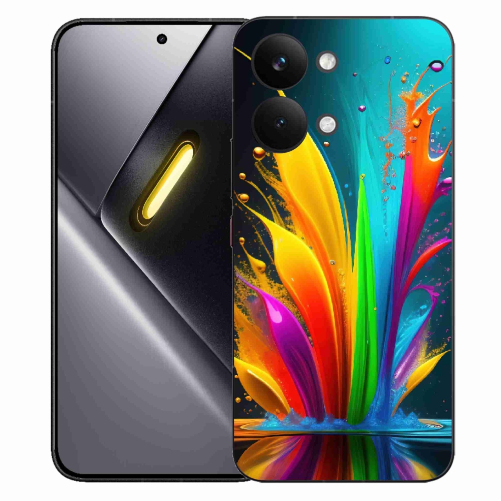 Gélový kryt mmCase na Xiaomi Poco X8 Pro Max - abstraktný motív 1