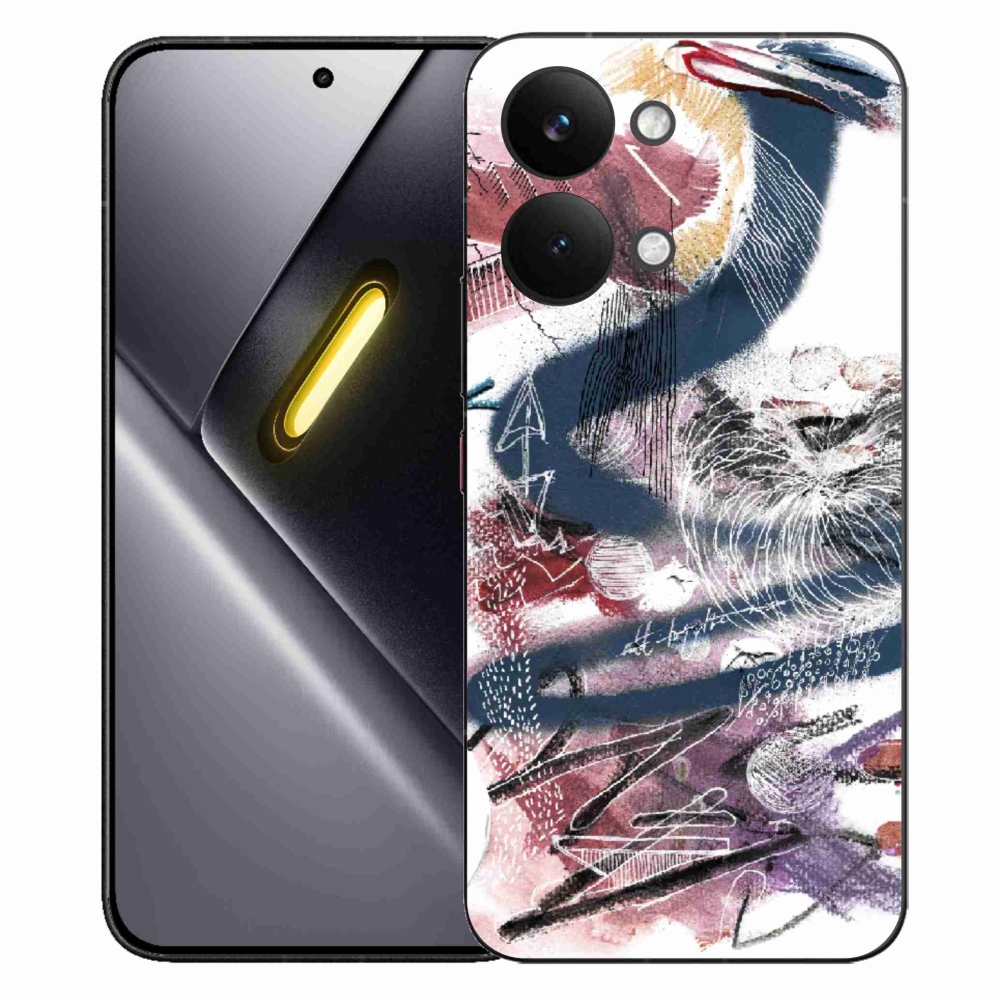 Gélový kryt mmCase na Xiaomi Poco X8 Pro Max - abstraktný motív 28