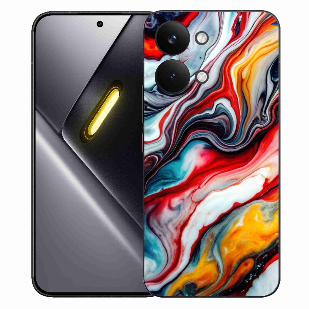 Gélový kryt mmCase na Xiaomi Poco X8 Pro Max - abstraktný motív 35