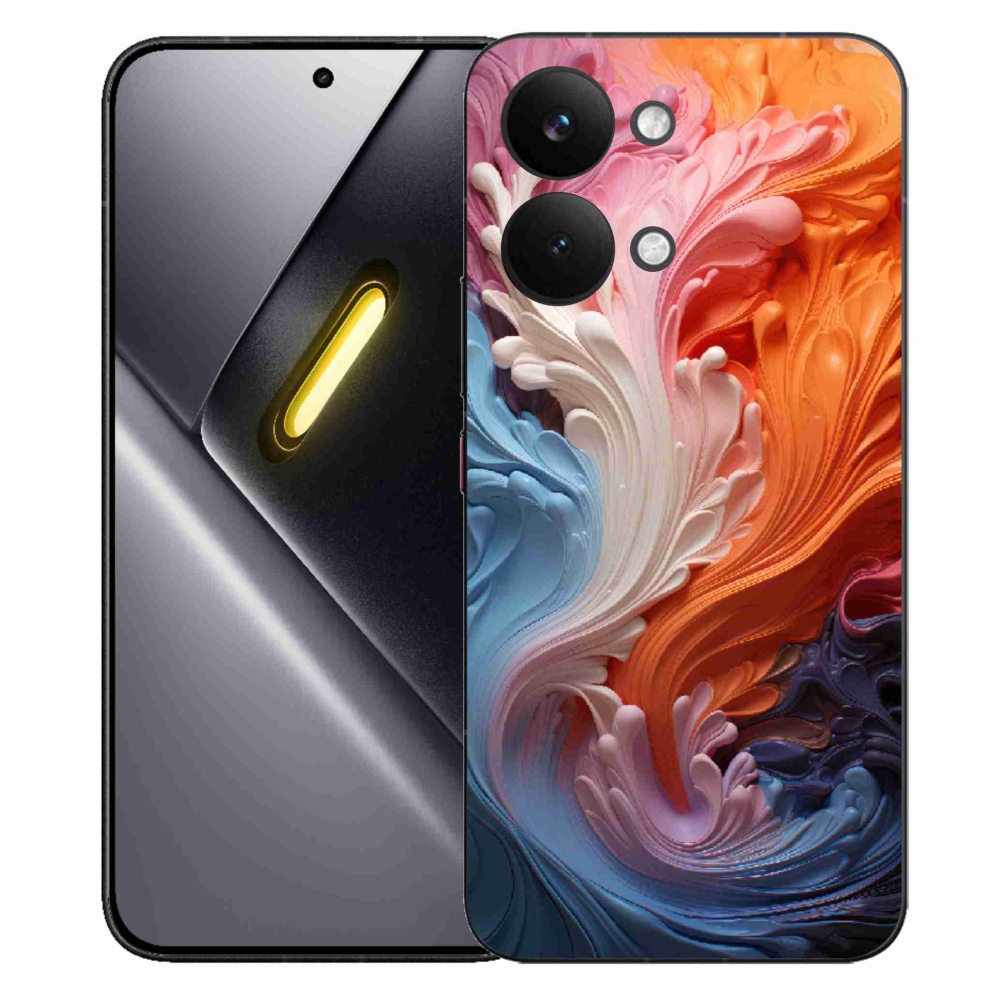 Gélový kryt mmCase na Xiaomi Poco X8 Pro Max - abstraktný motív 8