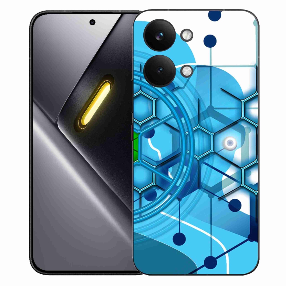 Gélový kryt mmCase na Xiaomi Poco X8 Pro Max - abstraktný vzor 2