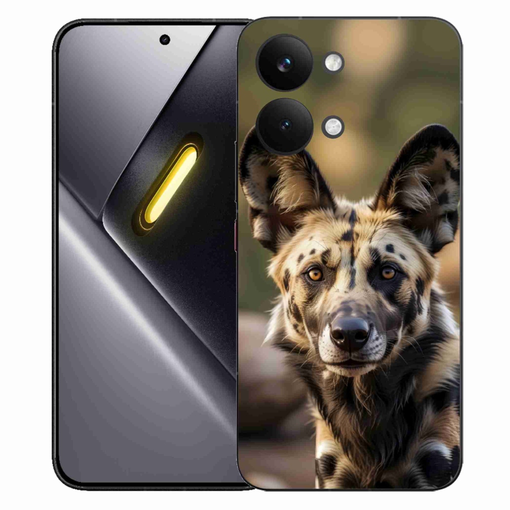 Gélový kryt mmCase na Xiaomi Poco X8 Pro Max - africký divoký pes