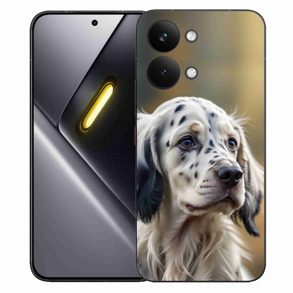 Gélový kryt mmCase na Xiaomi Poco X8 Pro Max - anglický seter