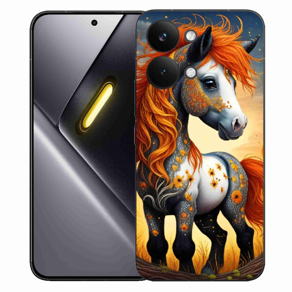 Gélový kryt mmCase na Xiaomi Poco X8 Pro Max - farebný poník