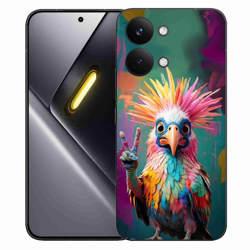 Gélový kryt mmCase na Xiaomi Poco X8 Pro Max - farebný rebel