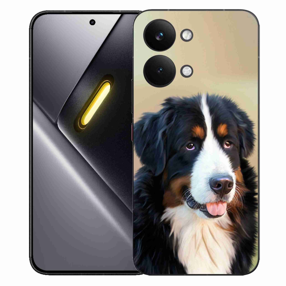 Gélový kryt mmCase na Xiaomi Poco X8 Pro Max - bernský salašnícky pes