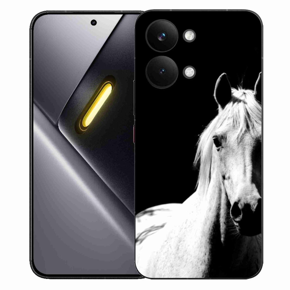 Gélový kryt mmCase na Xiaomi Poco X8 Pro Max - biely kôň 5