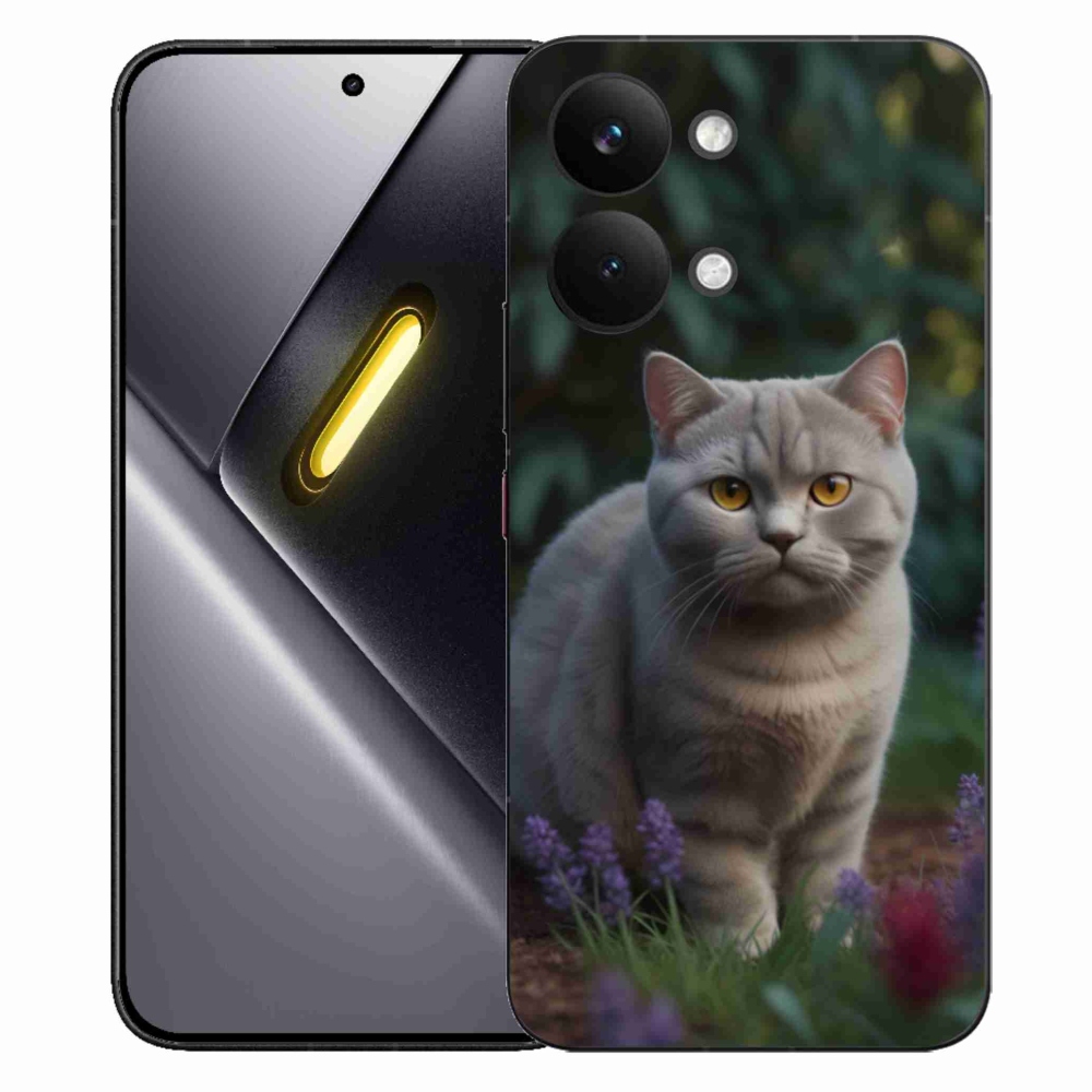 Gélový kryt mmCase na Xiaomi Poco X8 Pro Max - britská mačka