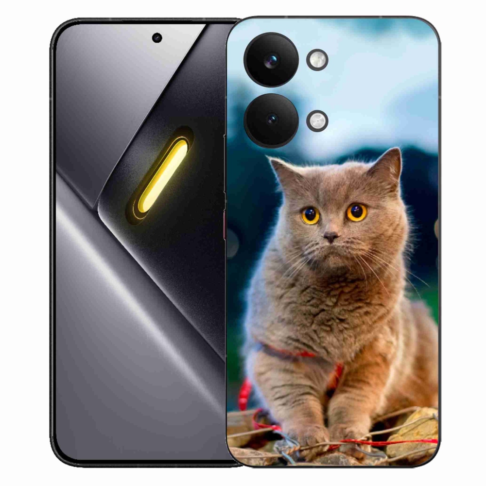 Gélový kryt mmCase na Xiaomi Poco X8 Pro Max - britská modrá 2