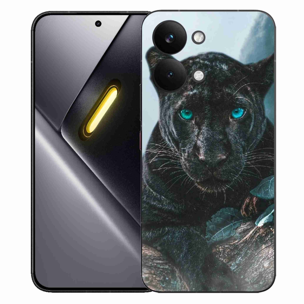 Gélový kryt mmCase na Xiaomi Poco X8 Pro Max - čierny panter
