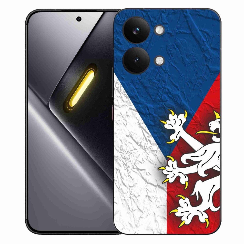 Gélový kryt mmCase na Xiaomi Poco X8 Pro Max - česká vlajka 1