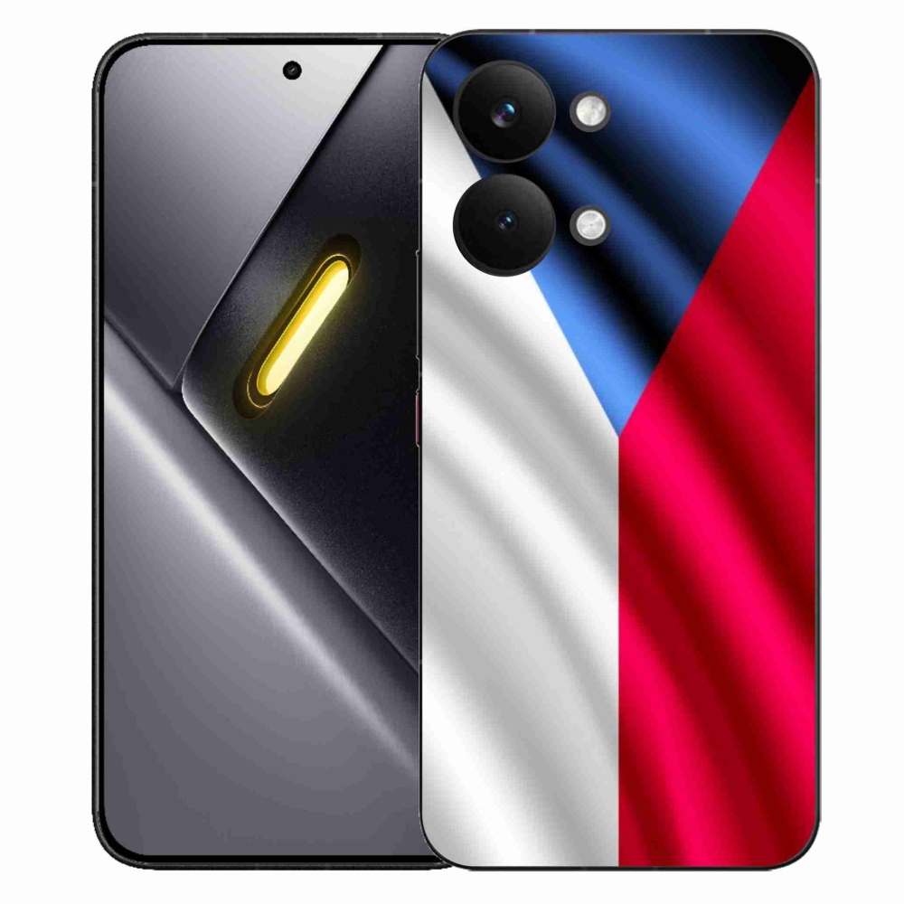 Gélový kryt mmCase na Xiaomi Poco X8 Pro Max - česká vlajka