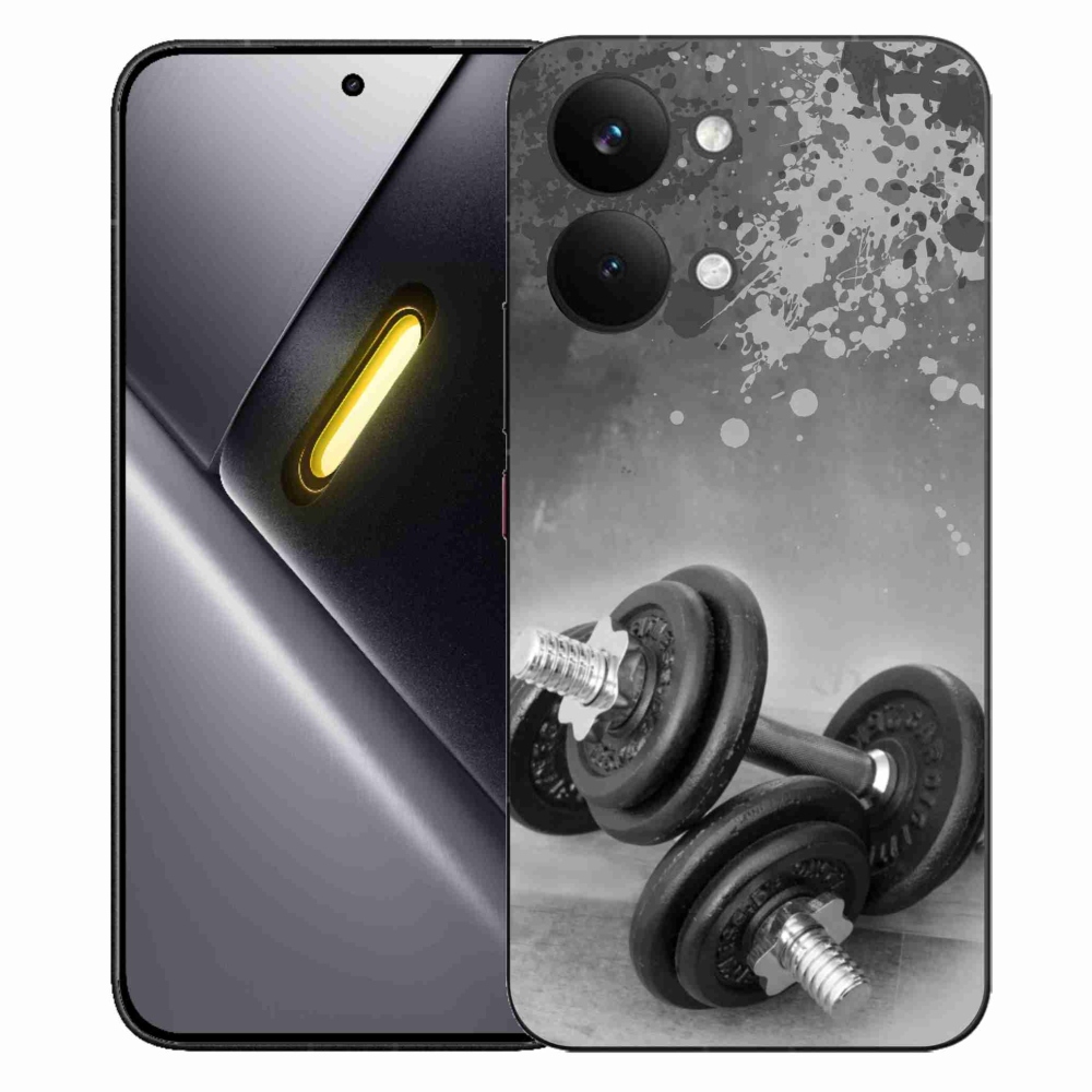 Gélový kryt mmCase na Xiaomi Poco X8 Pro Max - činky 1