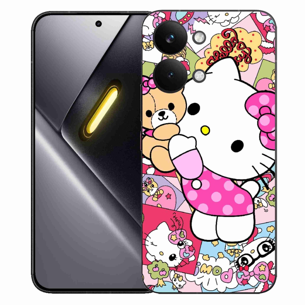 Gélový kryt mmCase na Xiaomi Poco X8 Pro Max - cute kitty