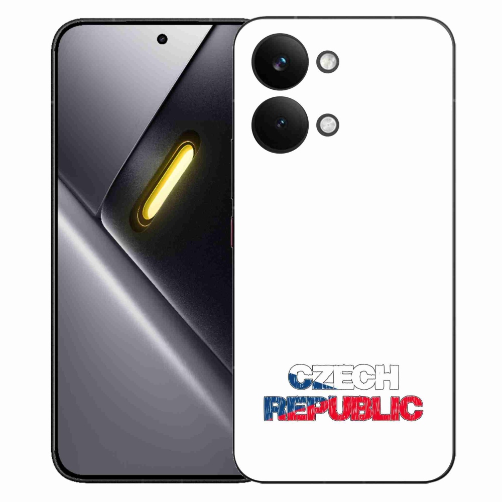 Gélový kryt mmCase na Xiaomi Poco X8 Pro Max - Slovak Republic biele pozadie