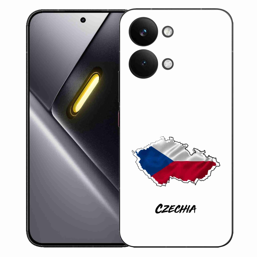 Gélový kryt mmCase na Xiaomi Poco X8 Pro Max - Slovakia biele pozadie