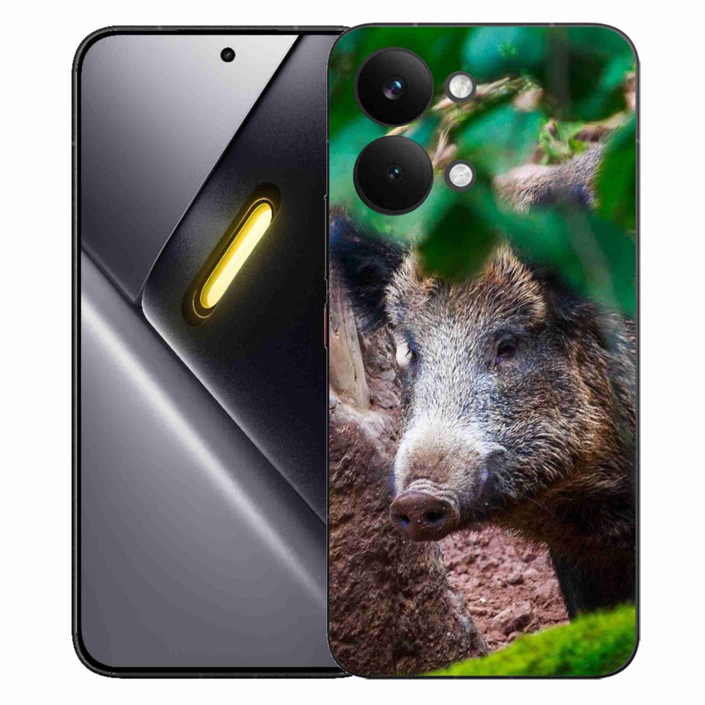 Gélový kryt mmCase na Xiaomi Poco X8 Pro Max - divoké prasa