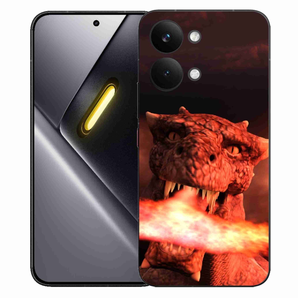 Gélový kryt mmCase na Xiaomi Poco X8 Pro Max - drak