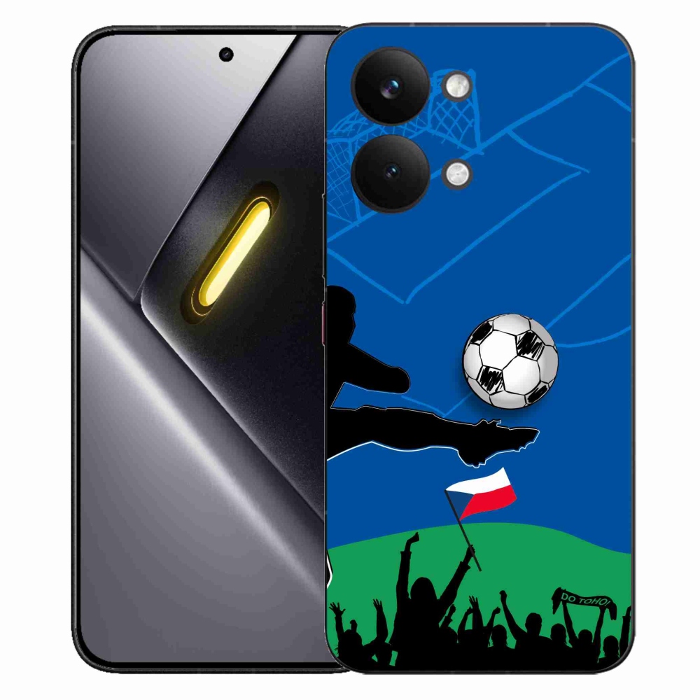 Gélový kryt mmCase na Xiaomi Poco X8 Pro Max - fanúšikovia futbalu