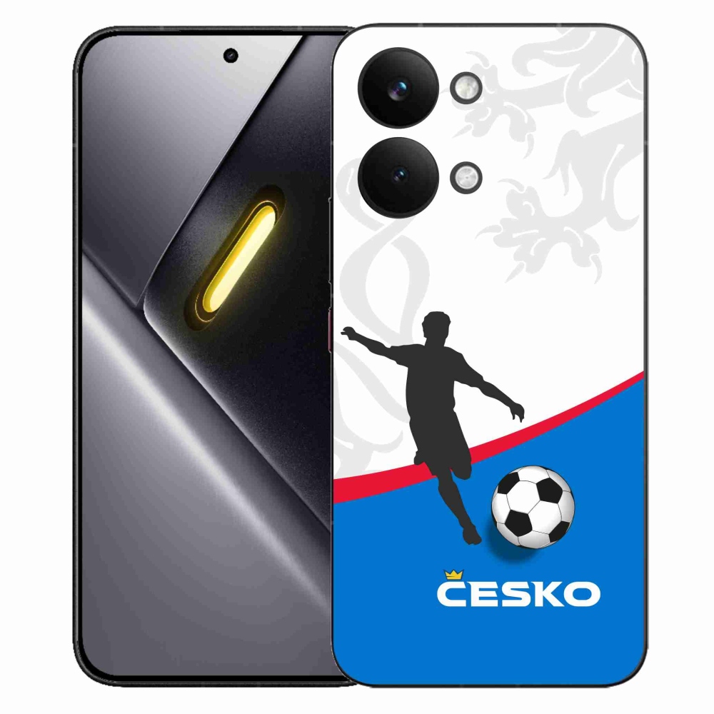 Gélový kryt mmCase na Xiaomi Poco X8 Pro Max - futbal Česko 1