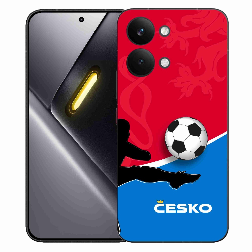 Gélový kryt mmCase na Xiaomi Poco X8 Pro Max - futbal Česko 2